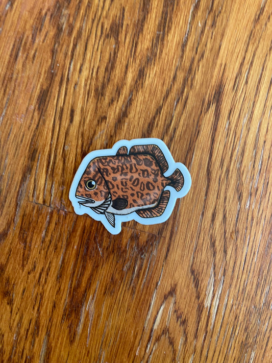 Mini Burbot Sticker